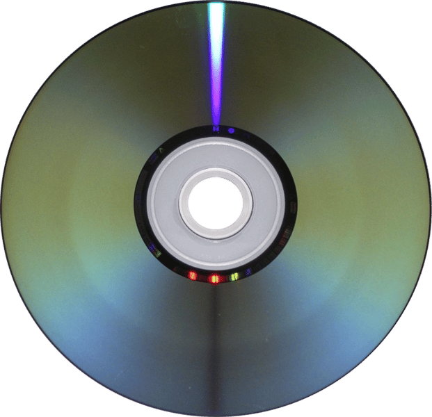 DVD disc ready to be ripped